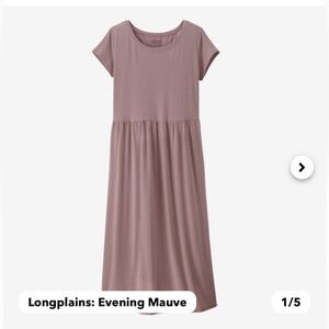 Patagonia Kamala T-Shirt Dress easy-to-wear soft small maxi NWT perfect
